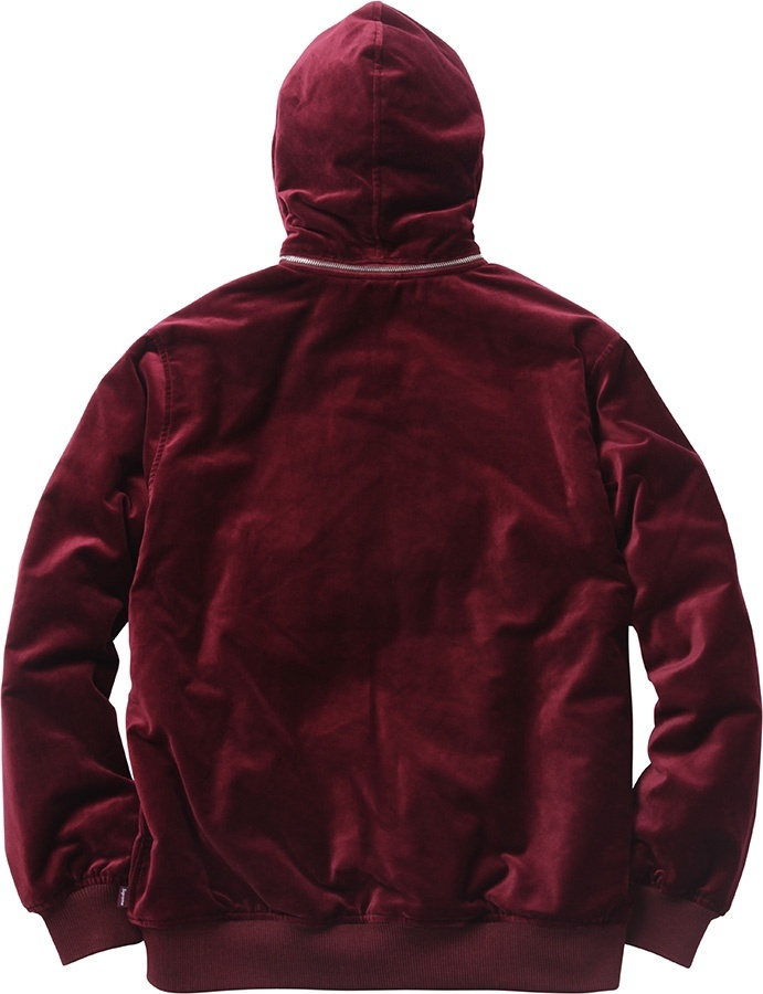 Velvet Hooded Bomber view 3